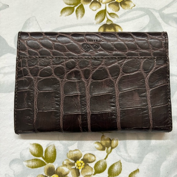 Anya Hindmarch Dark Brown Leather Wallet - Picture 5 of 13
